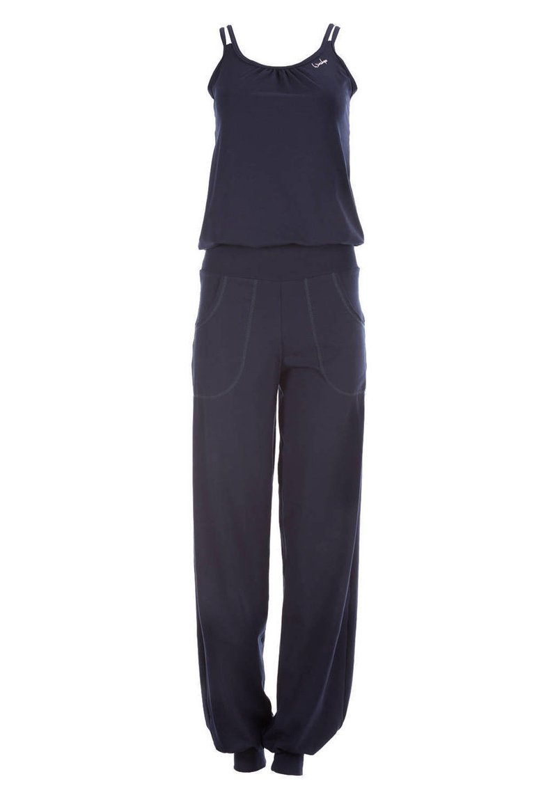 Women's Gold Flared Jumpsuit Costume