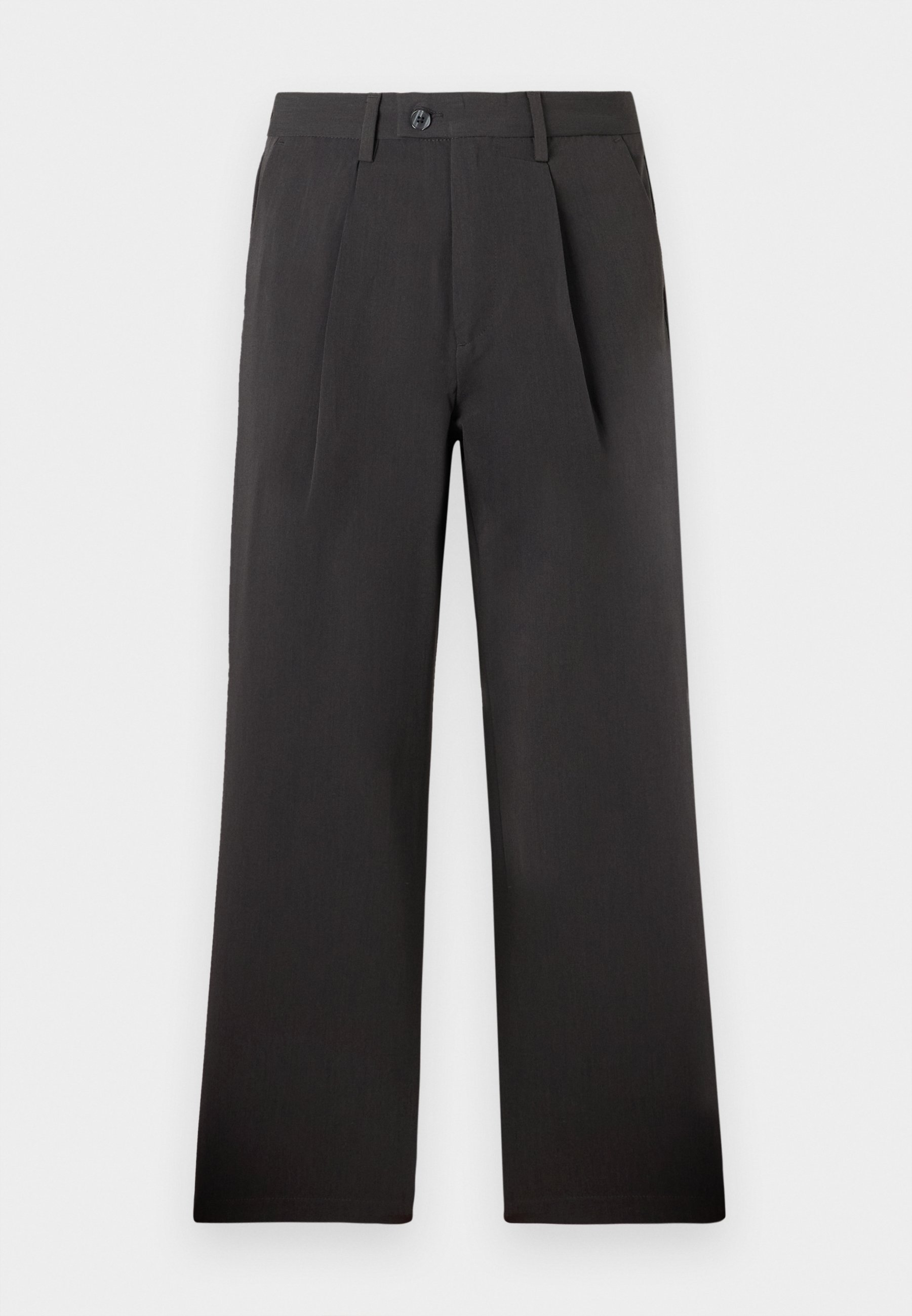 Jack & Jones JPSTBILL BAMFORD PLEATED - Chino - dark grey