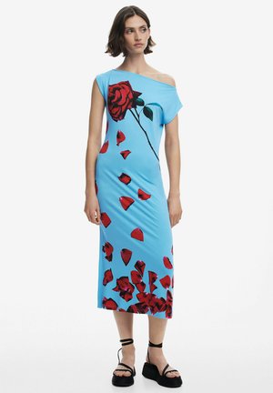 Desigual Vestito di maglina - blue