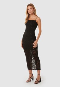 Forever New ANGELICA BODYCON MIDI DRESS - Koktélruha / Partiruha - black