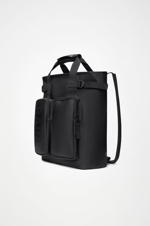 Rains TEXEL TOTE BACKPACK UNISEX - Sac à dos - black