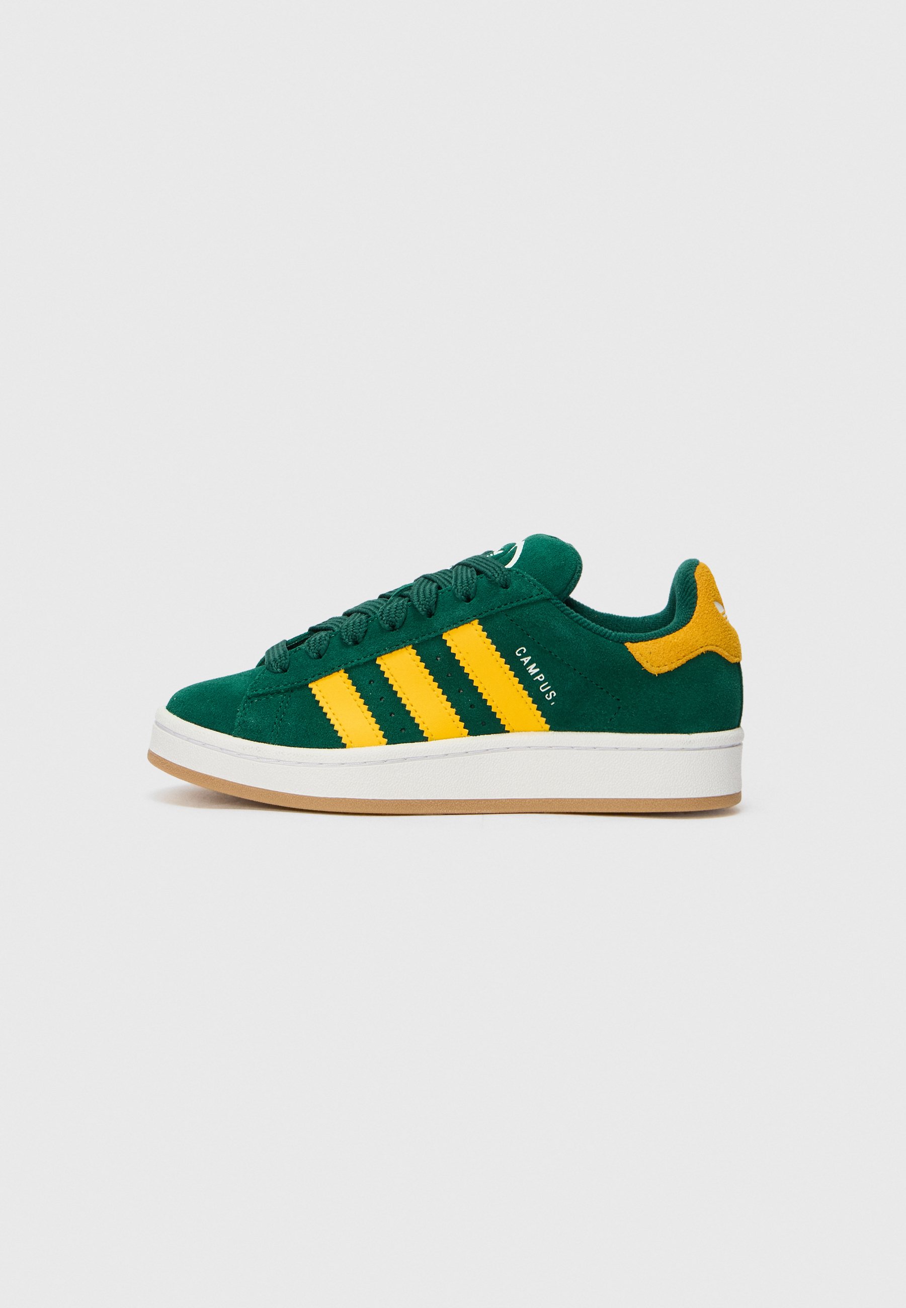 adidas Originals CAMPUS 00S J UNISEX - Trainers - collegiate green/crew  yellow/ftwr white/green - Zalando.co.uk