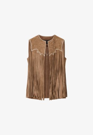 AllSaints, CARTER - Bodywarmer - sand brown