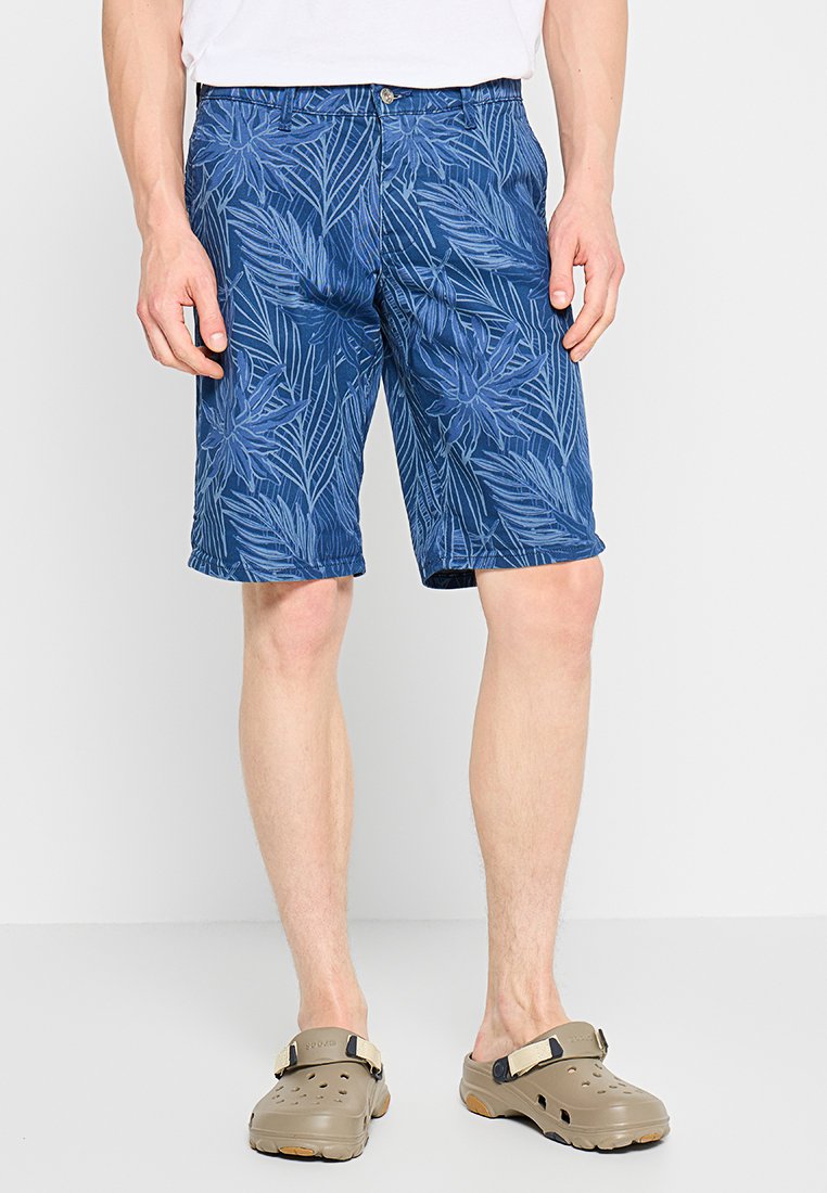 mustang Jeansshort blauw