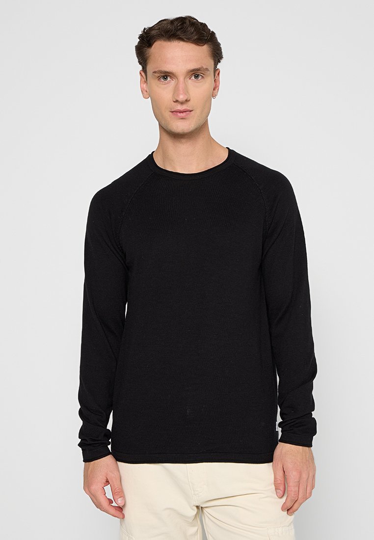 jack & jones Trui zwart jack & jones Trui zwart