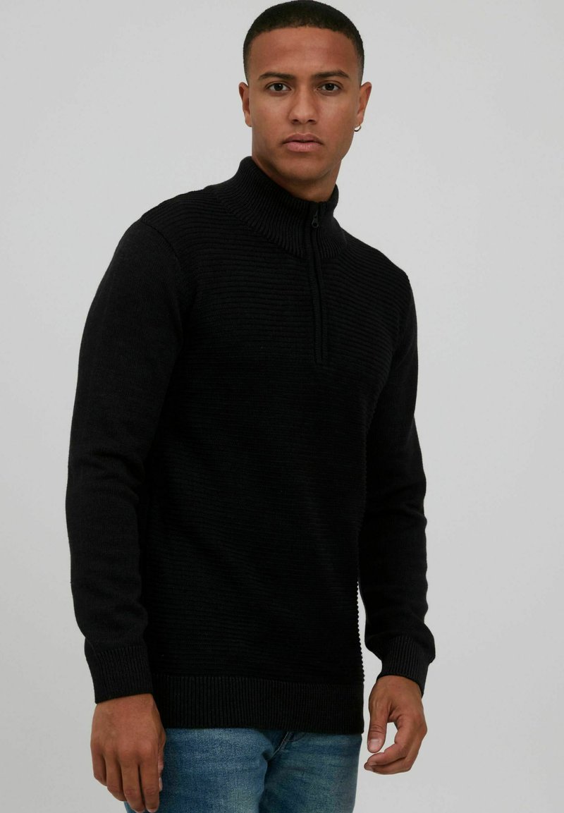 Herren Strickjacken | INDICODE JEANS IDRICHARD Strickpullover charcoal mix/grau-meliert - JP43845 Herren Strickjacken | INDICODE JEANS IDRICHARD Strickpullover charcoal mix/grau-meliert - JP43845