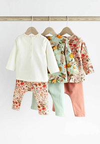 Next 6 PIECE SET STANDARD - Leggings - Hosen - green floral