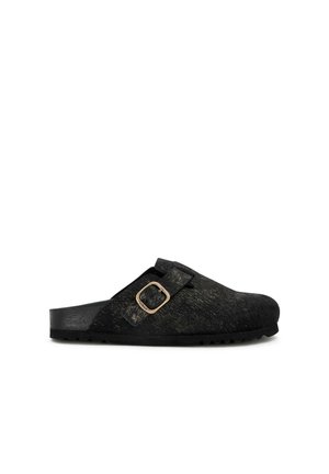 Scholl FAE NEW - Dřeváky - black gold