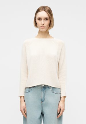 GIUNCHI - Svetrík - bianco