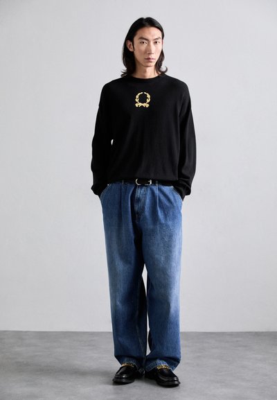 MOSCHINO SCARPA UOMO - Polobotky - nero