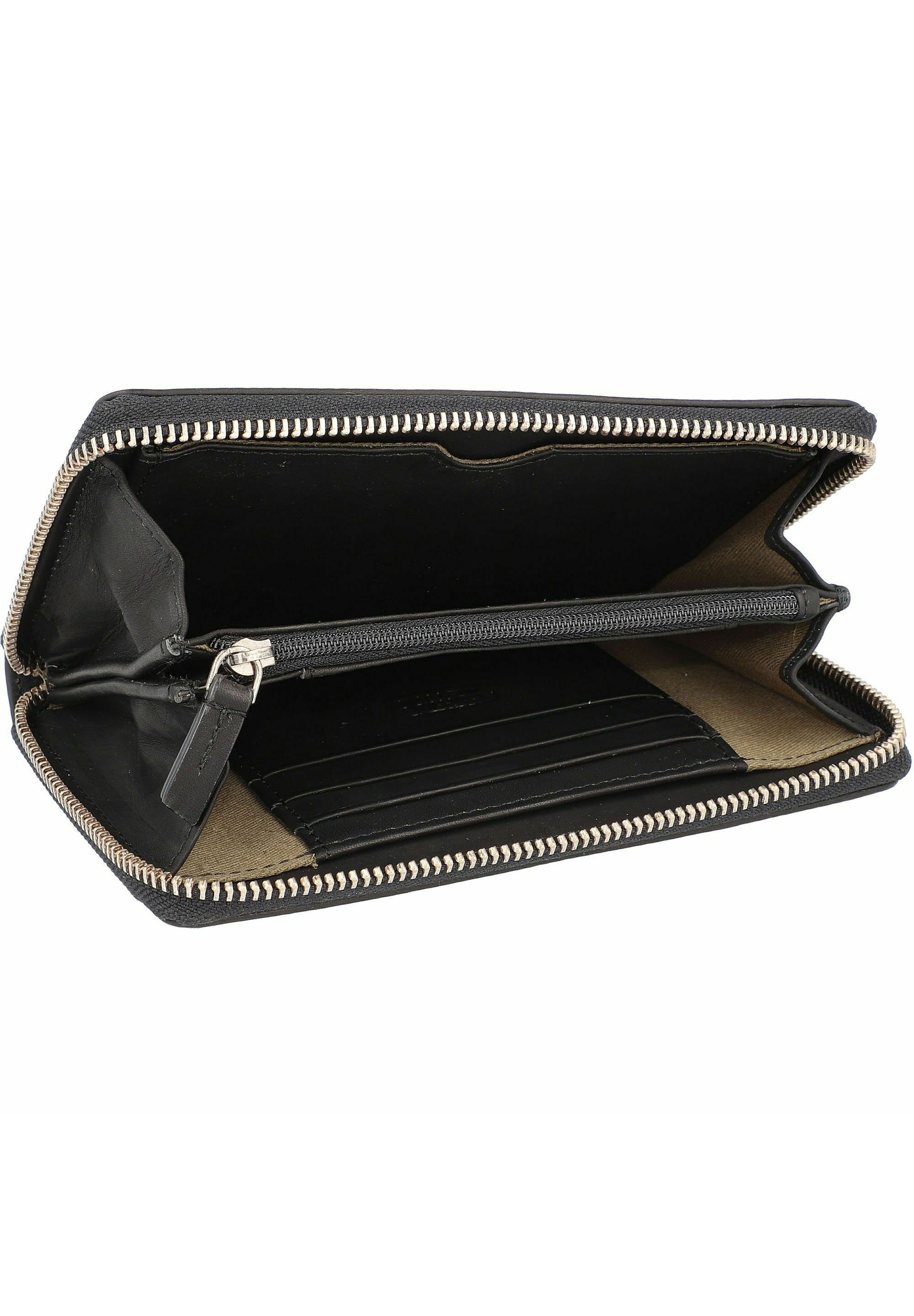 Camel Active Coin Pouch Wallet - Black, Portrait Format, 10x12.5x2 Cm