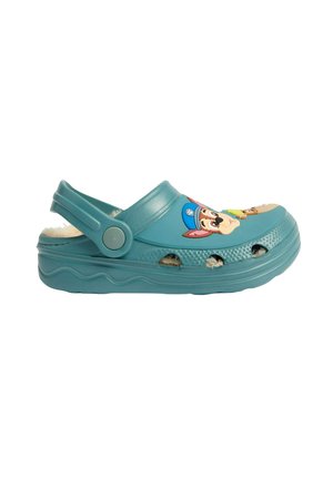 PAW PATROL™ FAUX FUR LINED - Clogs - teal