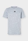 D4T POWER TEE - Тениска с щампа - halo silver-coloured/grey