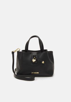 HEART LOGO - Across body bag - nero