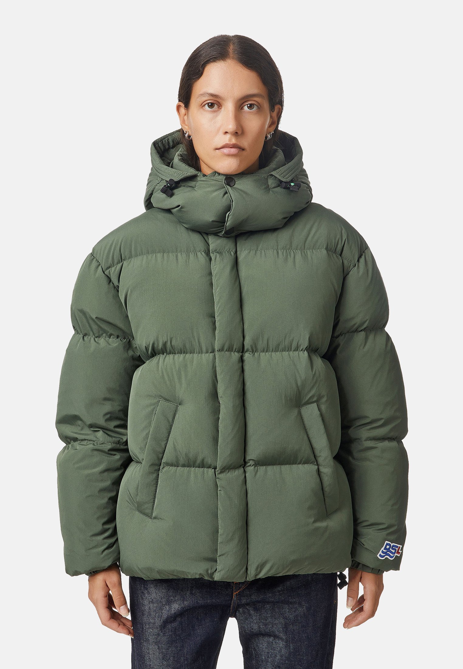Donna Abbigliamento Diesel ROLF - Piumino - olive green/verde Donna Abbigliamento Diesel ROLF - Piumino - olive green/verde