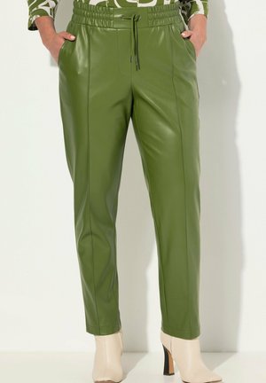 7/8 PASSEPOILS CEINTURE ÉLASTIQUE - Stoffhose - olive