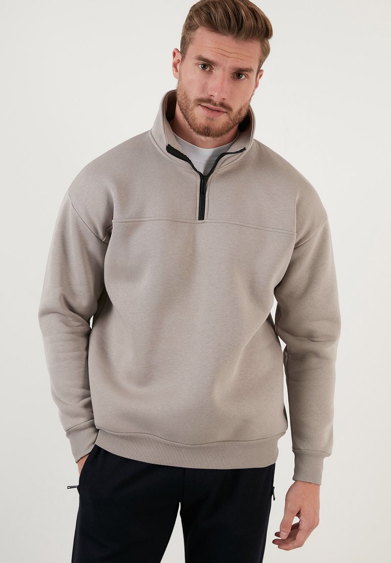 Buratti REGULAR FIT - Sudadera - ash