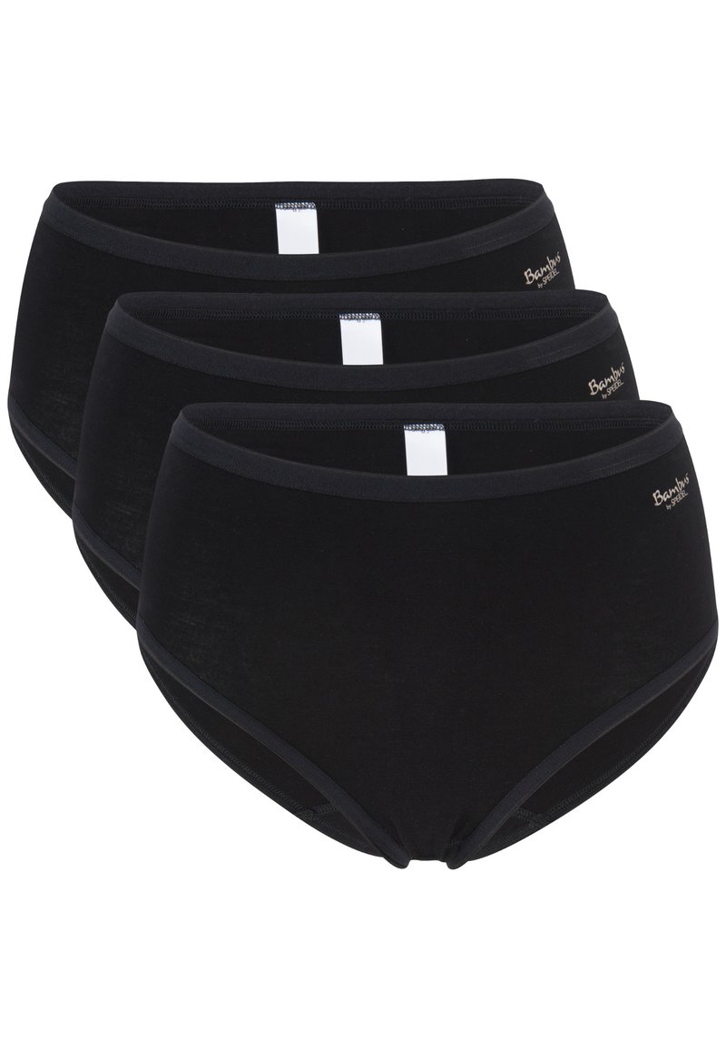 Speidel MIDI-SLIP 3ER-PACK BAMBUS - Slip - schwarz - Zalando