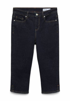 Vero Moda, SLIM FIT JEANS VMEYLA MID RISE SLIM FIT JEANS - Short en jean - dark blue denim