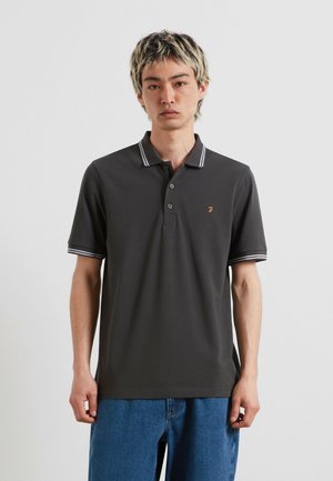Farah, FARAH SHORT SLEEVE POLO SHIRT - Polo shirt - washed black