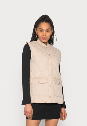 BYCANNA WAISTCOAT  - Waistcoat - safari