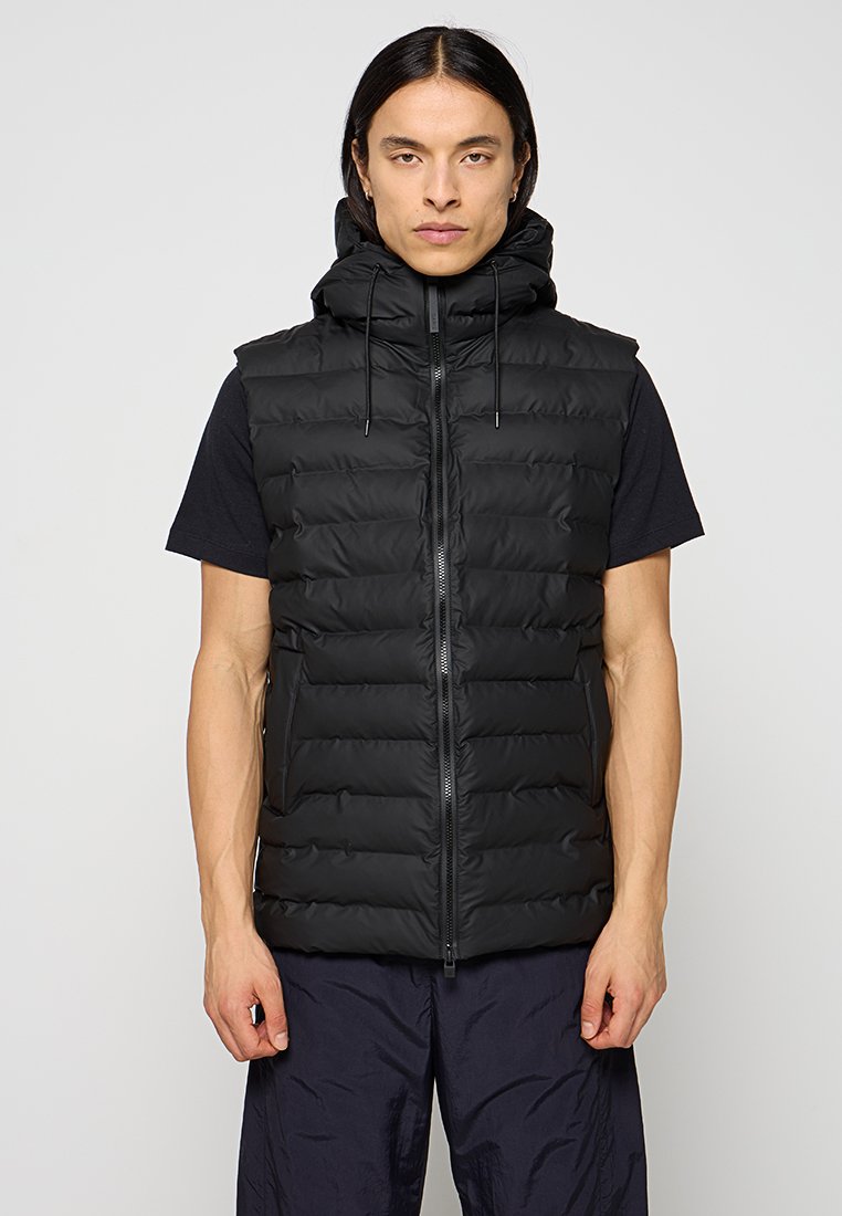 Rains Bodywarmer zwart Rains Bodywarmer zwart