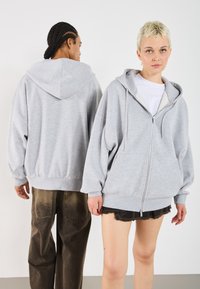 YOURTURN UNISEX - Jaka ar rāvējslēdzēju - mottled-grey