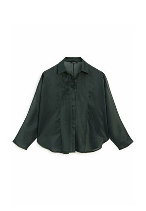 Massimo Dutti LOOSE-FITTING ciemnozielony