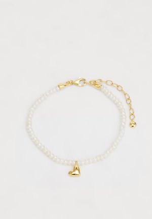 Monica Vinader HEART MINI BRACELET - Rannekoru - gold-coloured