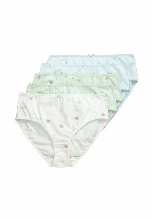 5 PACK - FLORAL - Slip - light blue