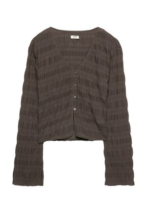 Stradivarius Blouse - dark brown