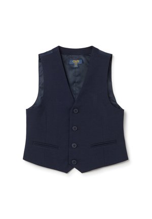 WITH POCKETS - Chaleco - dark blue