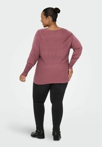 ONLY Carmakoma CARAIDA - Pulóver - rose brown