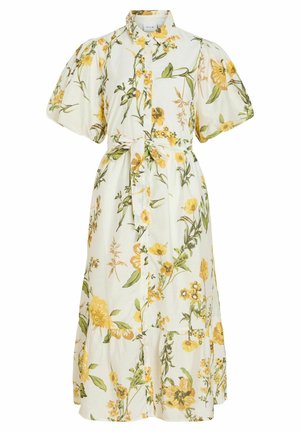 VILA, ETUIKLEID VIALINIA MIDI - Blusenkleid - snow white