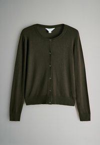 REGULAR FIT 3PACK - Strickjacke - black red khaki green