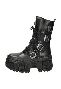 IMPERFECT M- TANK - Bottines à plateau - zwart