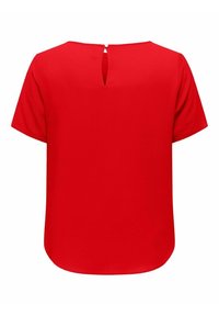 ONLY Carmakoma CARVICA LIFE  - T-shirt con stampa - high risk red