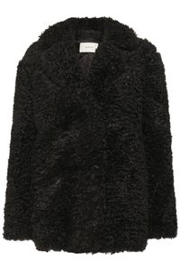SHILLY - Klasický kabát - black