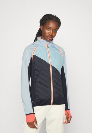 WOMAN JACKET WITH DETACHABLE SLEEVES - Veste softshell - cristall blue