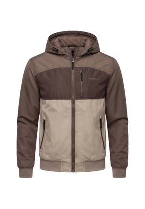 Ombre, JACKET C588 - Chaqueta outdoor - beige-dark-brown