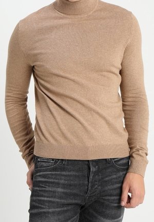Svetr - mottled beige