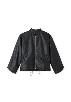 Giacca in similpelle - nero