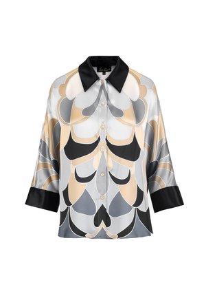 BALDANZA - Hemdbluse - nero/beige