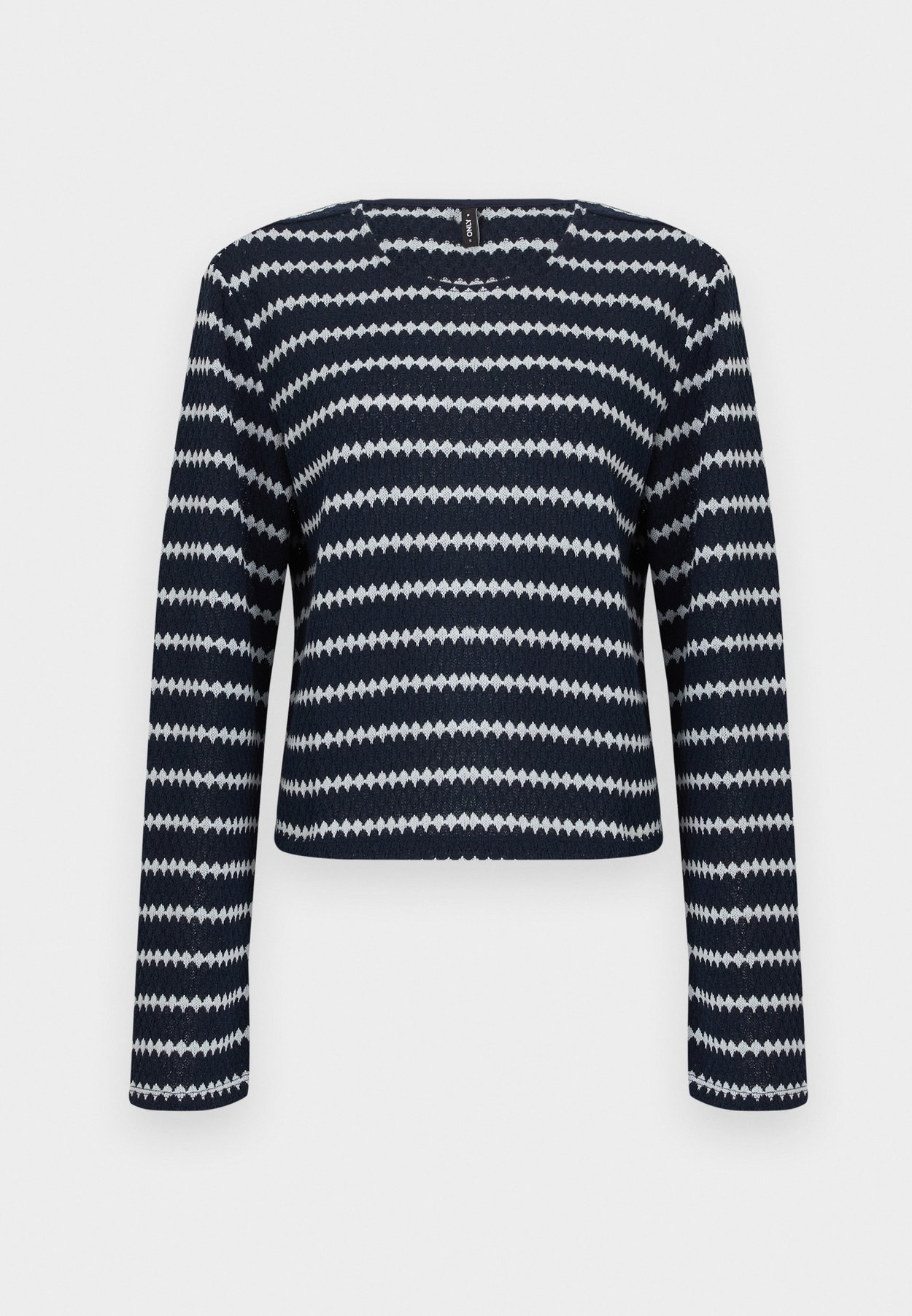 ONLEVA O NECK STRIPE