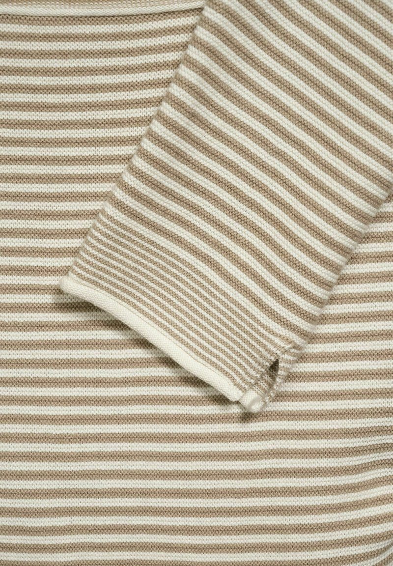 Damen Strickjacken | Cecil Strickpullover braun/beige - PE77644 Damen Strickjacken | Cecil Strickpullover braun/beige - PE77644