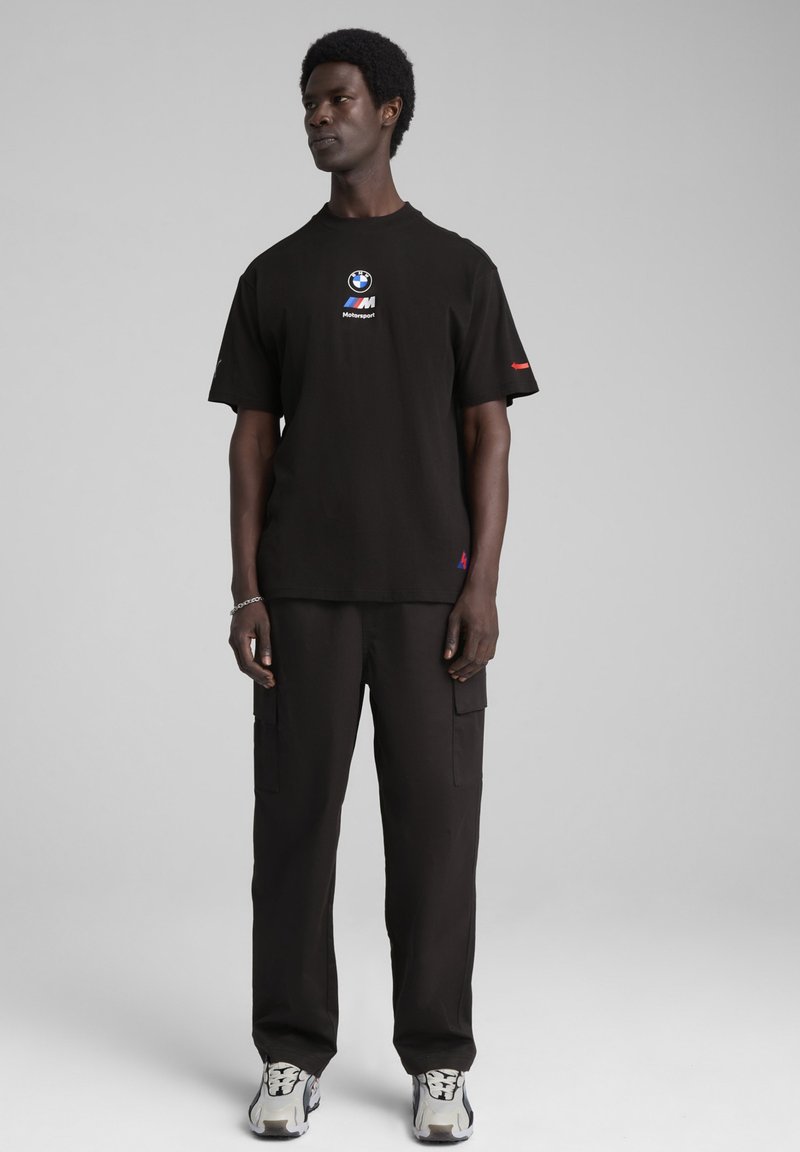 Puma - BMW M MOTORSPORT  - Cargo trousers - black, Enlarge