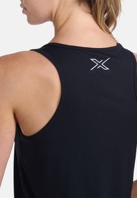 2XU AERO SINGLET - Top - black silver reflective