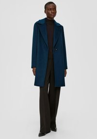 s.Oliver BLACK LABEL Cappotto corto - dunkles türkis