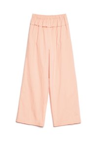 SUNRISE RUFFLE WAIST - Housut - peach