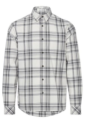 Solid, SDALEXX CHECK SH - Shirt - off white